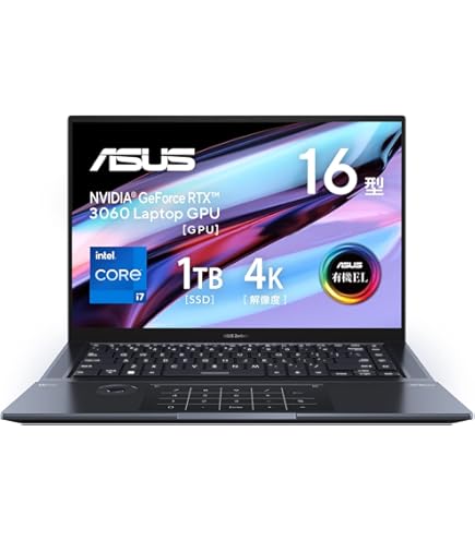 Amazon.co.jp: 【 有機EL ディスプレイ搭載 】 ASUS ノートパソコン
